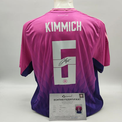 DFB Trikot EM 2024 Joshua Kimmich signiert Adidas Autogramm XL