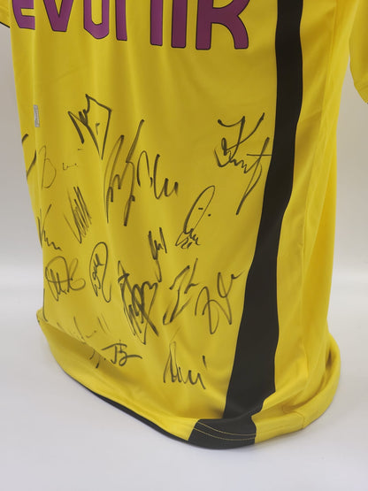 BVB Trikot 2009/2010 Teamsigniert Borussia Dortmund Kappa 176