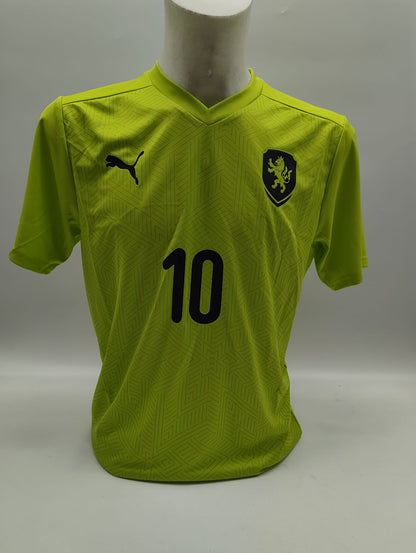 Tschechien 2020 Trikot Patrik Schick signiert Autogramm neu  COA M