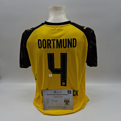 Borussia Dortmund Trikot Nico Schlotterbeck signiert BVB Puma COA L