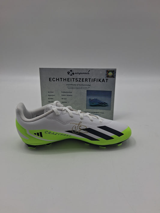 Fußballschuh Robin Gosens signiert Autogramm Bundesliga Adidas 38 2/3