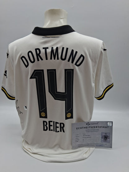 Borussia Dortmund Trikot Maximilian Beier signiert BVB Bundesliga Puma XL