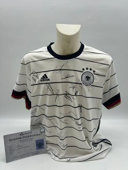 Germany jersey em 2020/2021 team signed DFB football autograph Adidas Coa XL