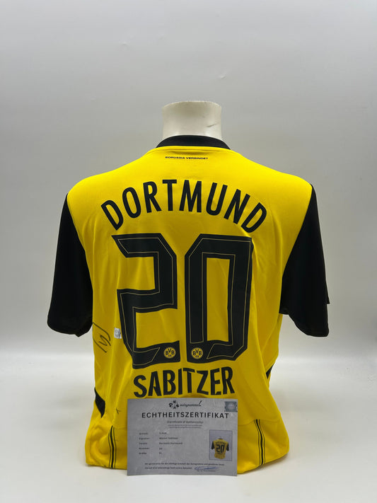 Borussia Dortmund Trikot signiert Marcel Sabitzer  Autogramm BVB Puma XL