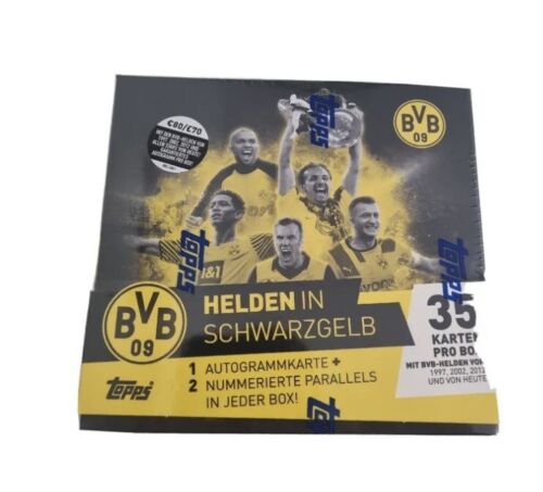 Topps BvB Borussia Dortmund Display - Helden In Schwarzelb Box - Neu & OVP