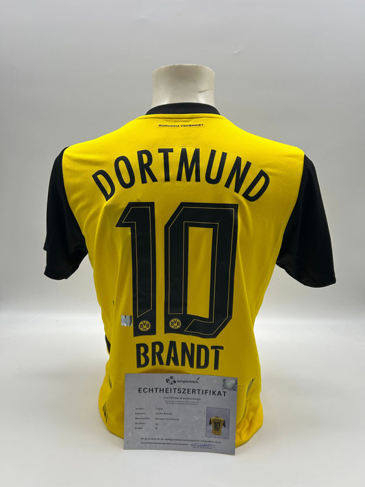 Borussia Dortmund Trikot signiert Julian Brandt BVB Puma Autogramm M