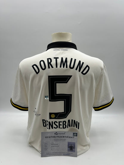 Borussia Dortmund Trikot Ramy Bensebaini signiert Autogramm BVB Puma XL