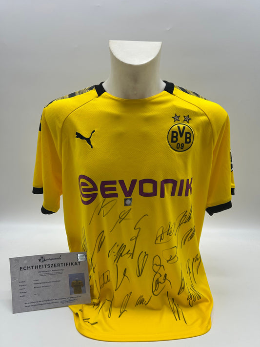 BVB Trikot 2019/2020 Teamsigniert Borussia Dortmund COA Neu Puma XL