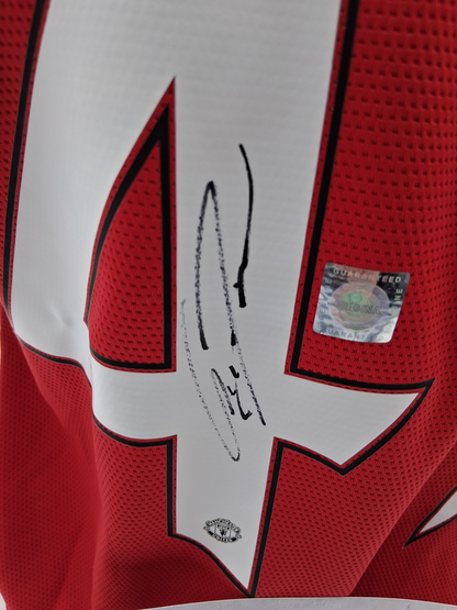 Manchester United Trikot Alejandro Garnacho signiert Autogramm Adidas COA S