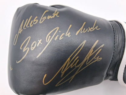 Boxing glove signed by Axel Schulz, autograph, boxing COA