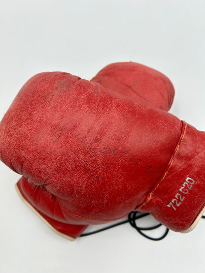 Boxhandschuh Muhammad Ali 1976 signiert Unterschrift Autogramm Boxen