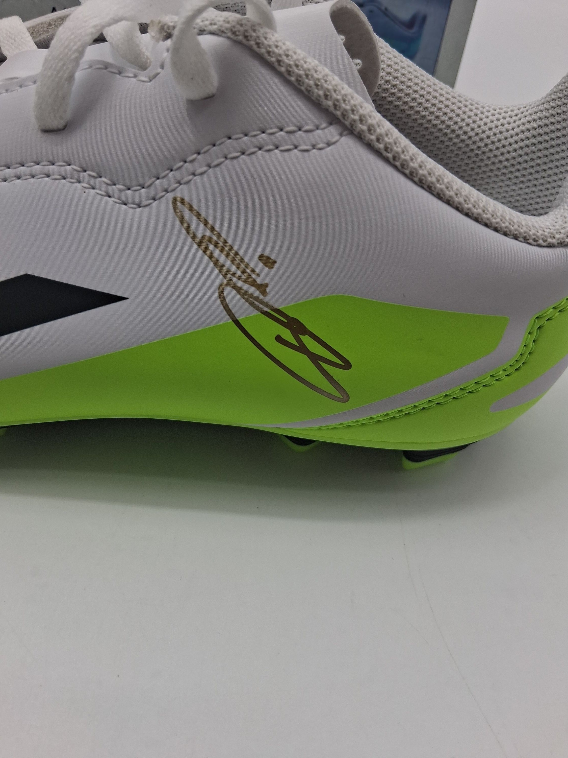 Fußballschuh Kevin Trapp signiert Autogramm Bundesliga Adidas 38 2/3