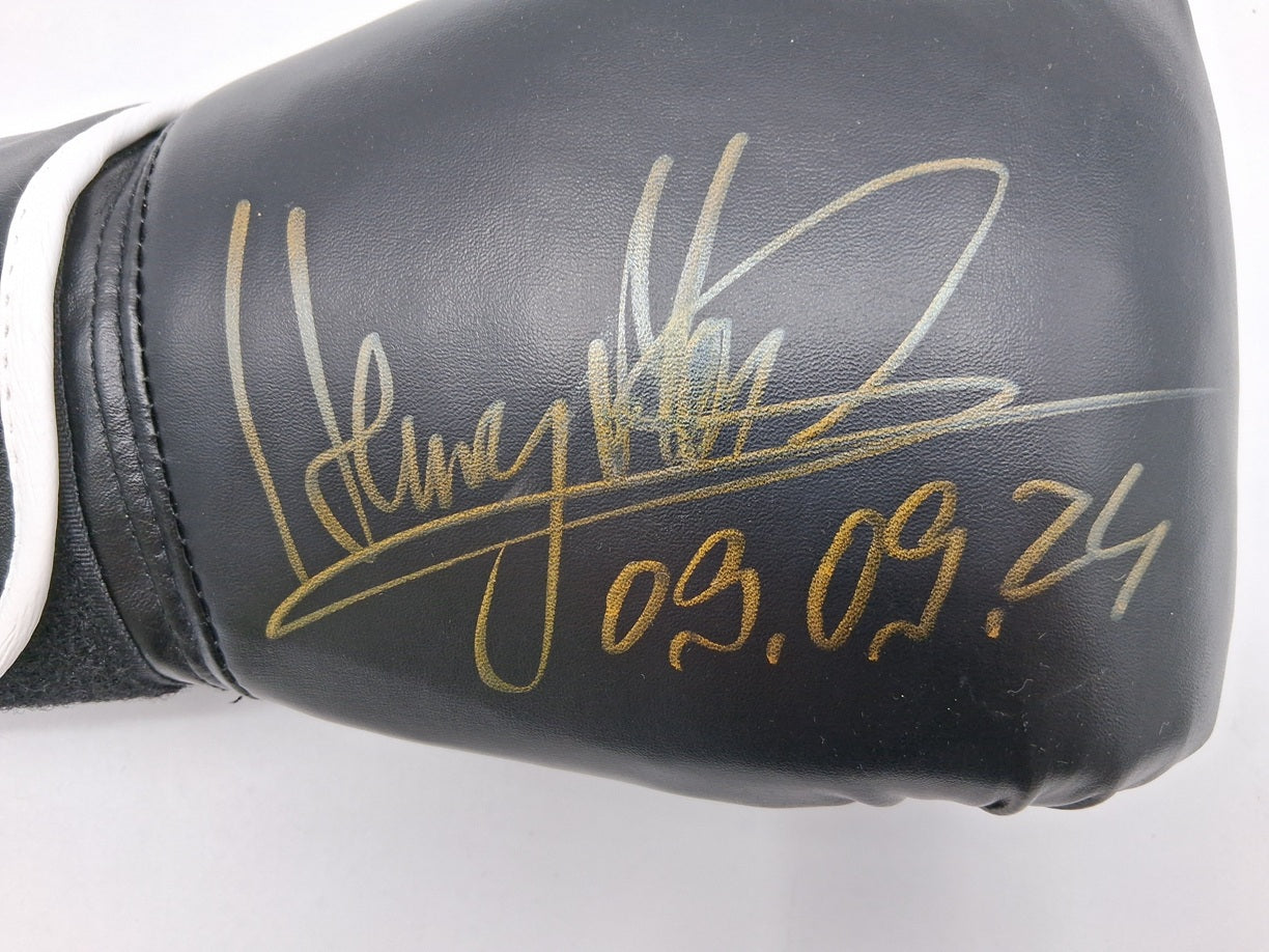 Boxhandschuh Henry Maske signiert Unterschrift Autogramm Boxen COA