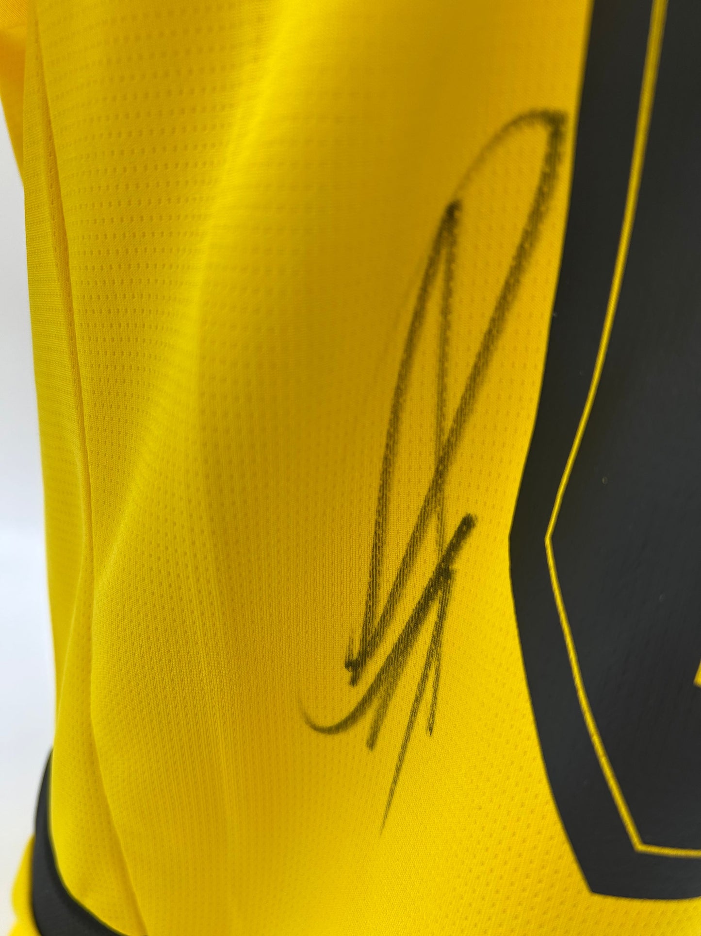 Borussia Dortmund Trikot Karim Adeyemi signiert  BVB  Autogramm Puma L