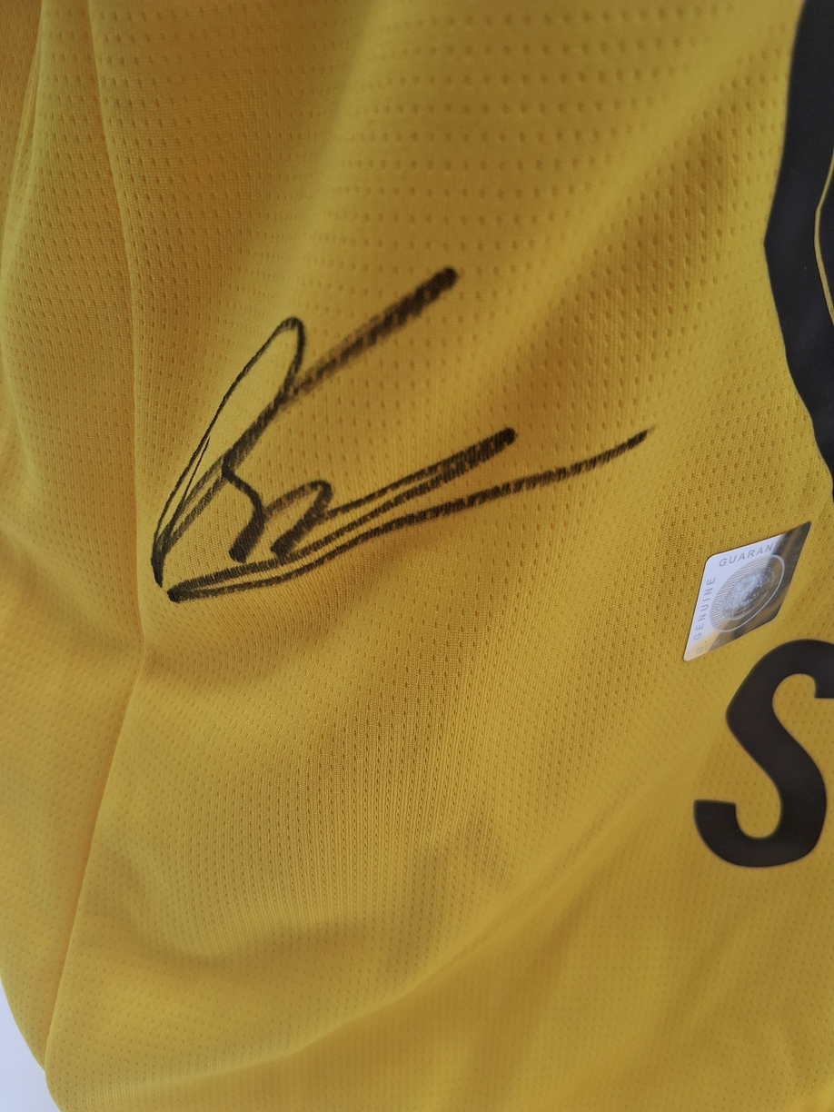 Borussia Dortmund Trikot Daniel Svensson signiert BVB Autogramm Puma neu L
