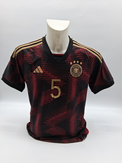 DFB Trikot Thomas Helmer signiert Deutschland DFB Autogramm adidas M