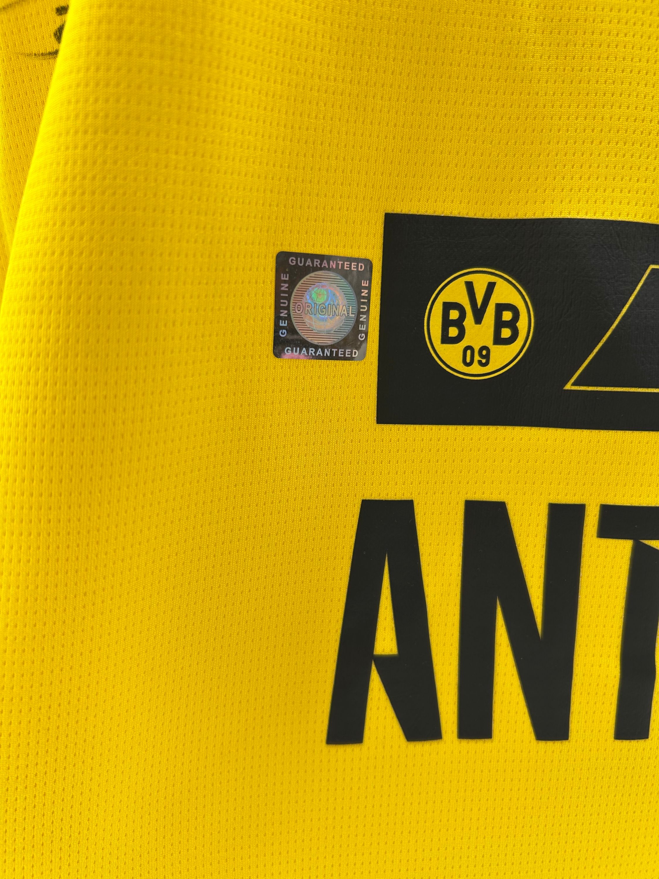Borussia Dortmund Trikot Waldemar Anton signiert  BVB  Autogramm Puma L