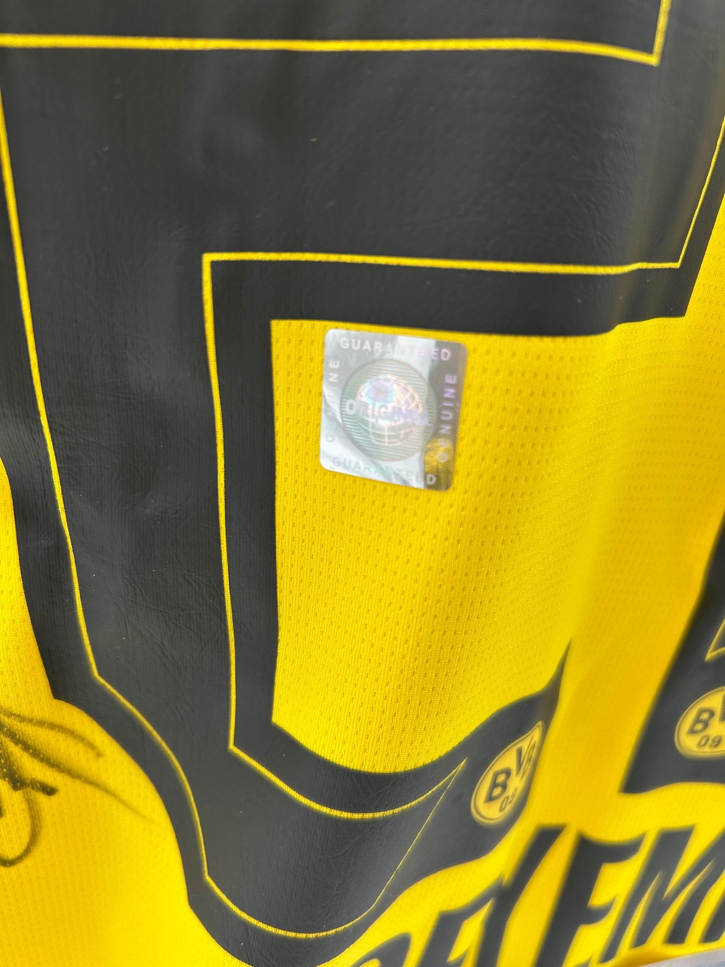 Borussia Dortmund Trikot Karim Adeyemi signiert  BVB  Autogramm Puma M