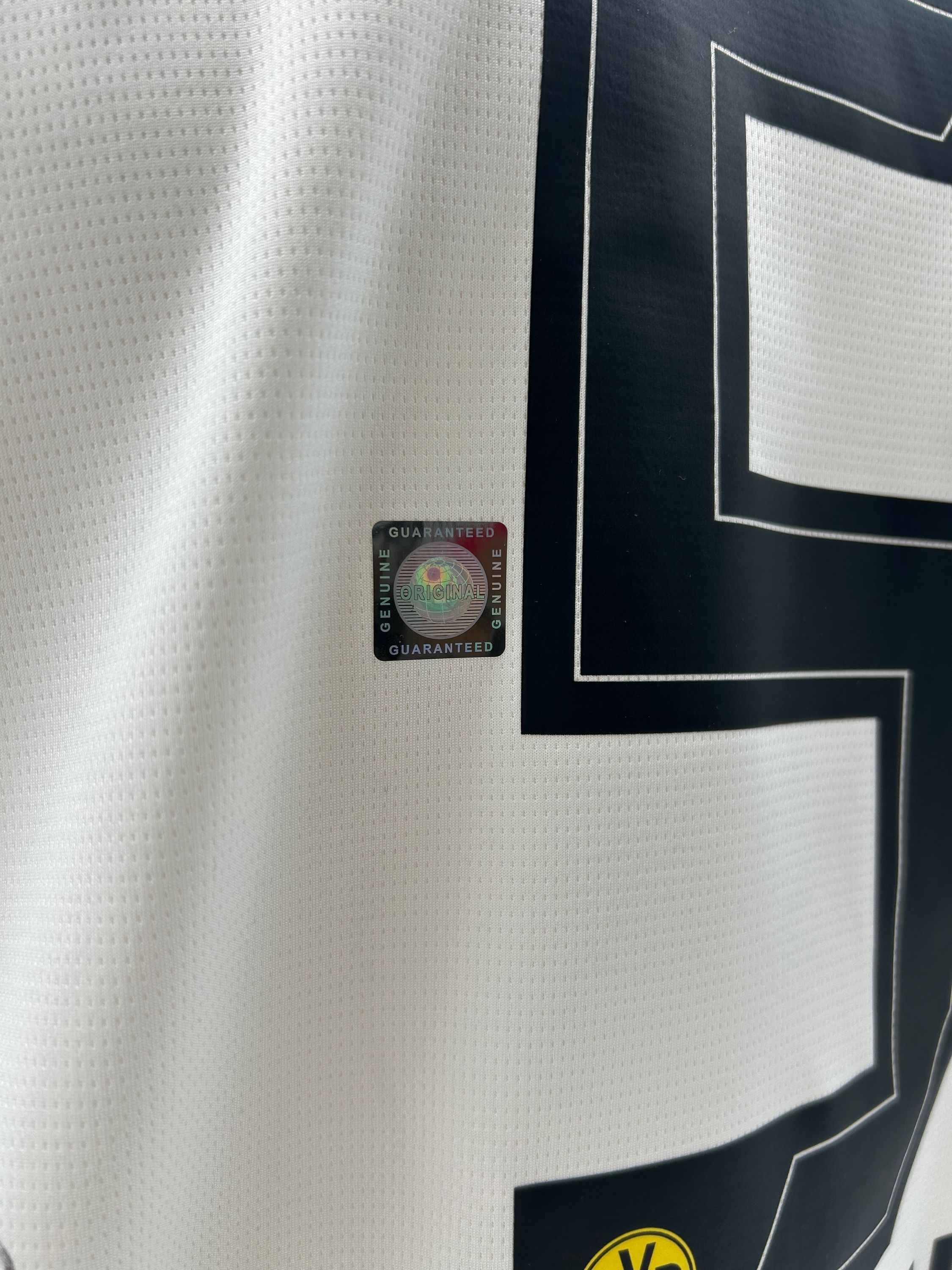 Borussia Dortmund Trikot Ramy Bensebaini signiert Autogramm BVB Puma XL