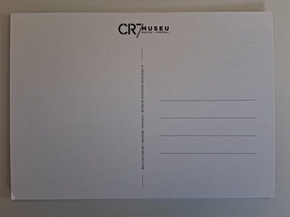 Autogrammkarte Cristiano Ronaldo signiert 14,5 x 10,5 cm Fußball Portugal