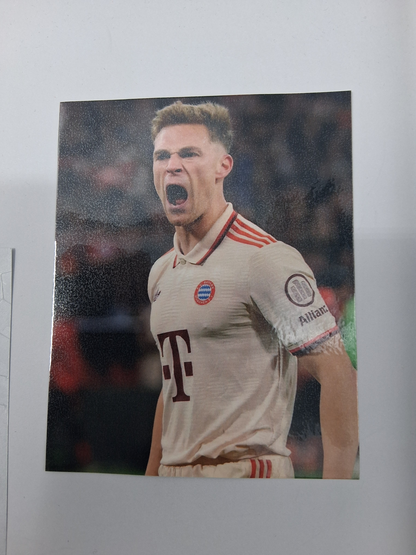 Kapitänsbinde Joshua Kimmich signiert im Rahmen Bayern München COA Autogramm