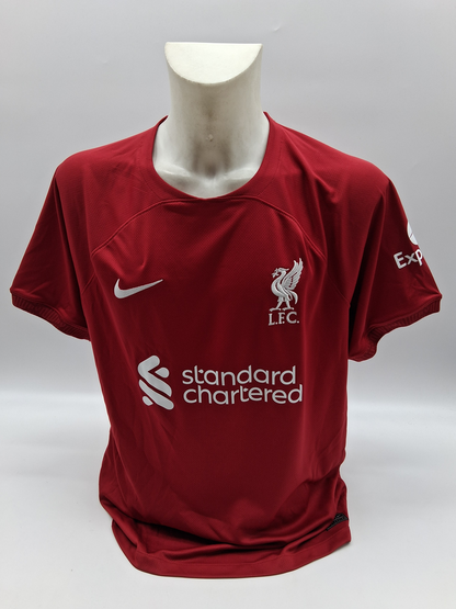 FC Liverpool Trikot Dominik Szoboszlai signiert Autogramm Nike Neu L
