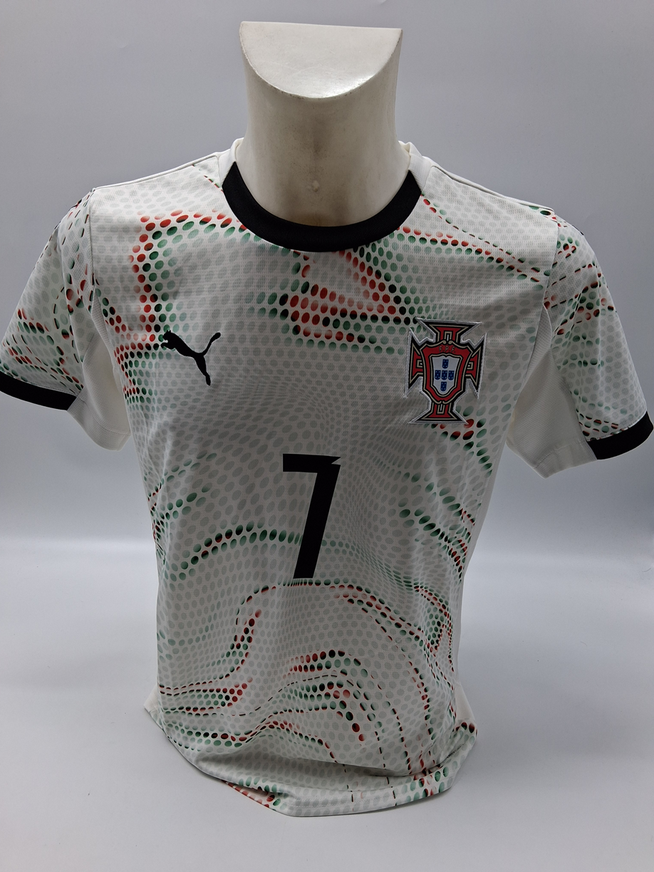 Portugal Trikot Cristiano Ronaldo signiert Autogramm Fußball COA S