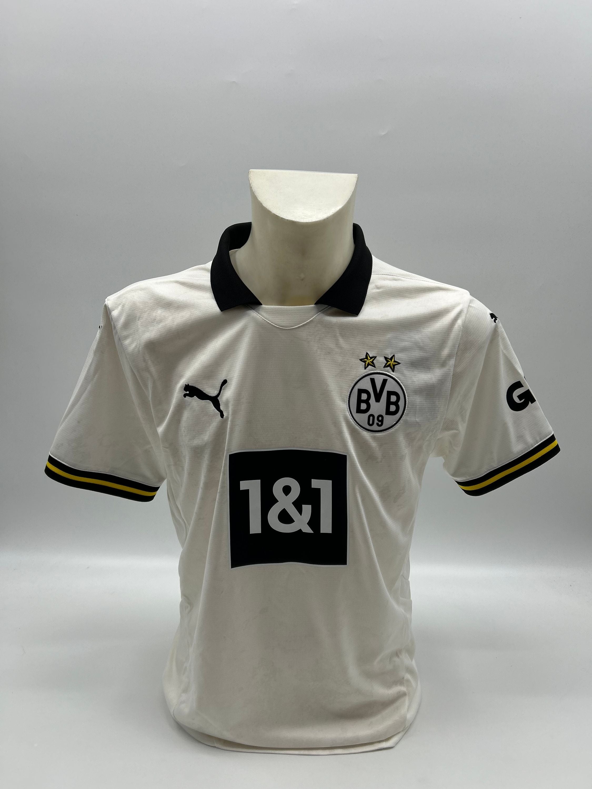 Borussia Dortmund Trikot Yan Couto signiert  BVB Puma neu Autogramm  M