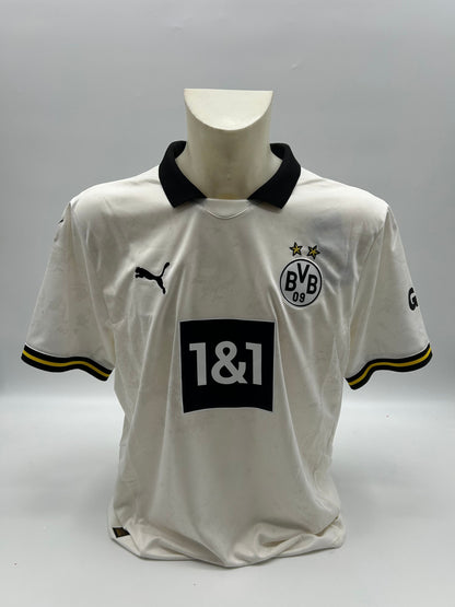 Borussia Dortmund Trikot Ramy Bensebaini signiert Autogramm BVB Puma XL
