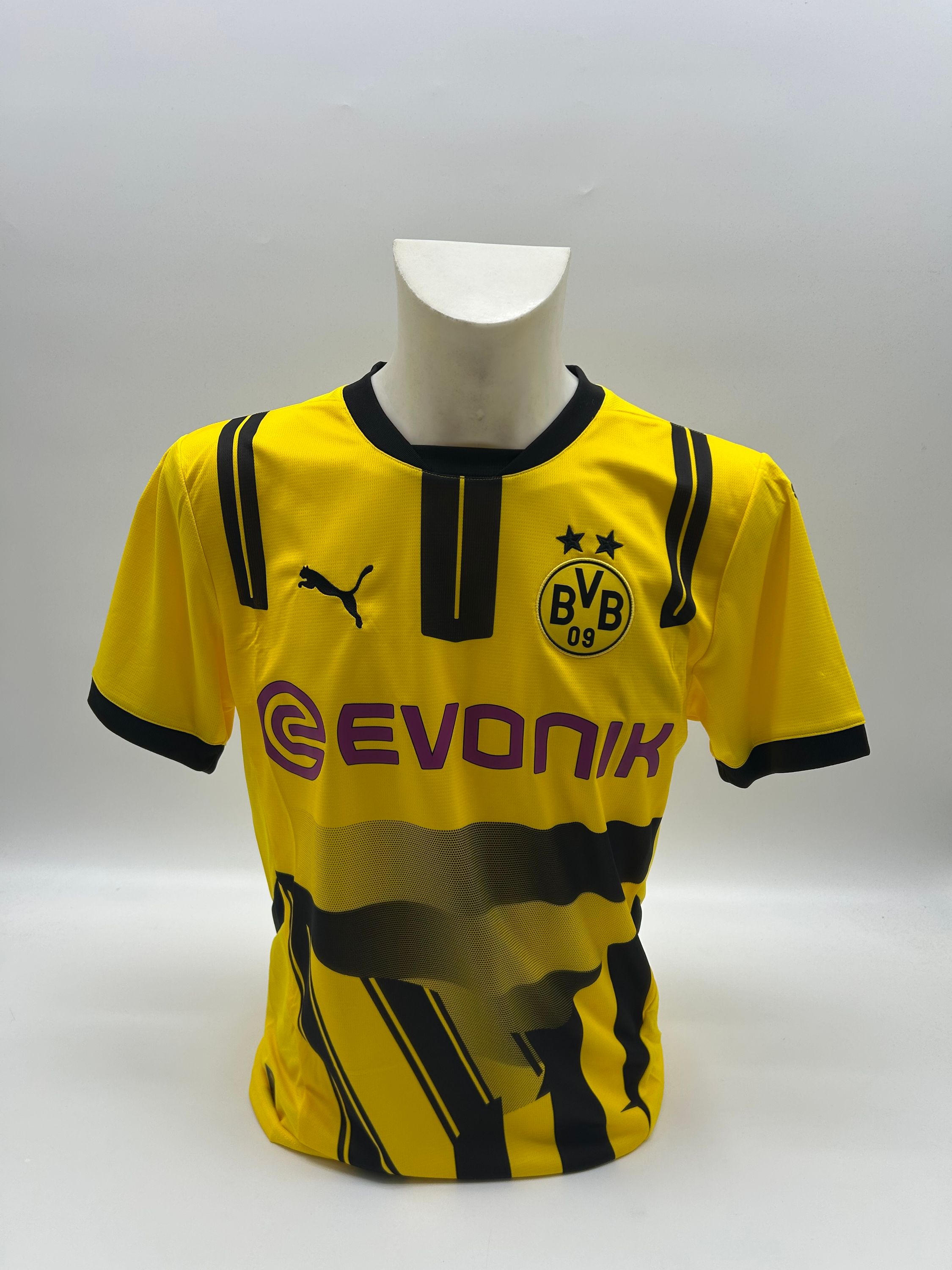 Borussia Dortmund Trikot signiert Gregor Kobel  Autogramm BVB Puma M