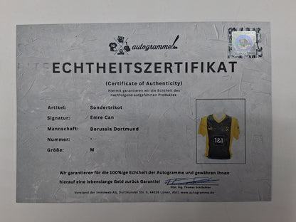 Borussia Dortmund Sondertrikot Emre Can signiert Autogramm Puma BVB M