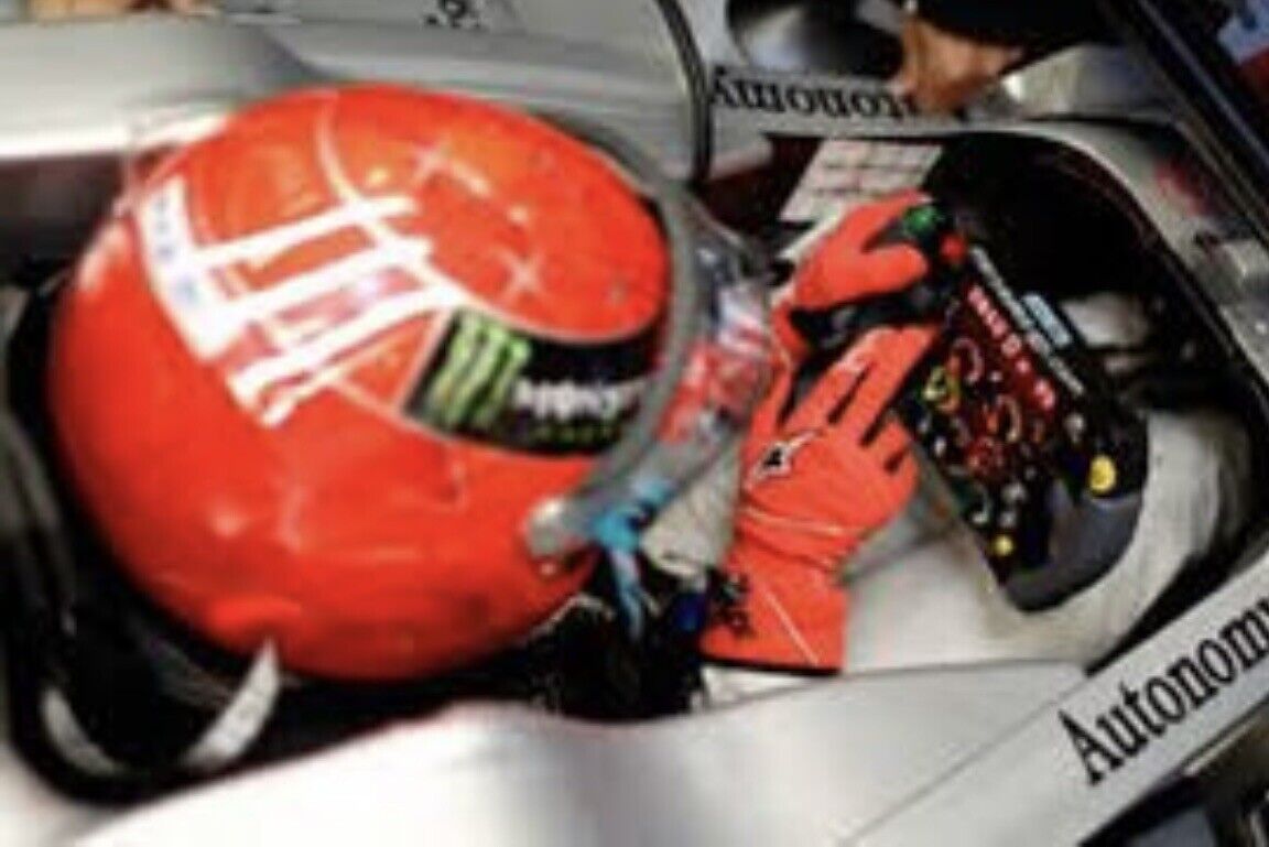 Michael Schumacher Formel 1 original getragene Fahrerhandschuhe signiert Autogramm