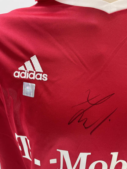 Bayern München Trikot Piotr Trochowski signiert Adidas FCB Autogramm COA XL