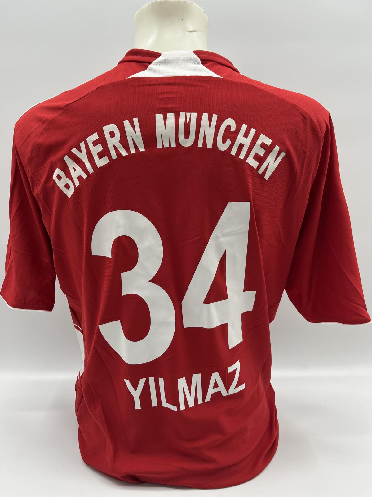 Bayern Munich jersey Deniz Yilmaz signed Adidas FCB autograph COA XL