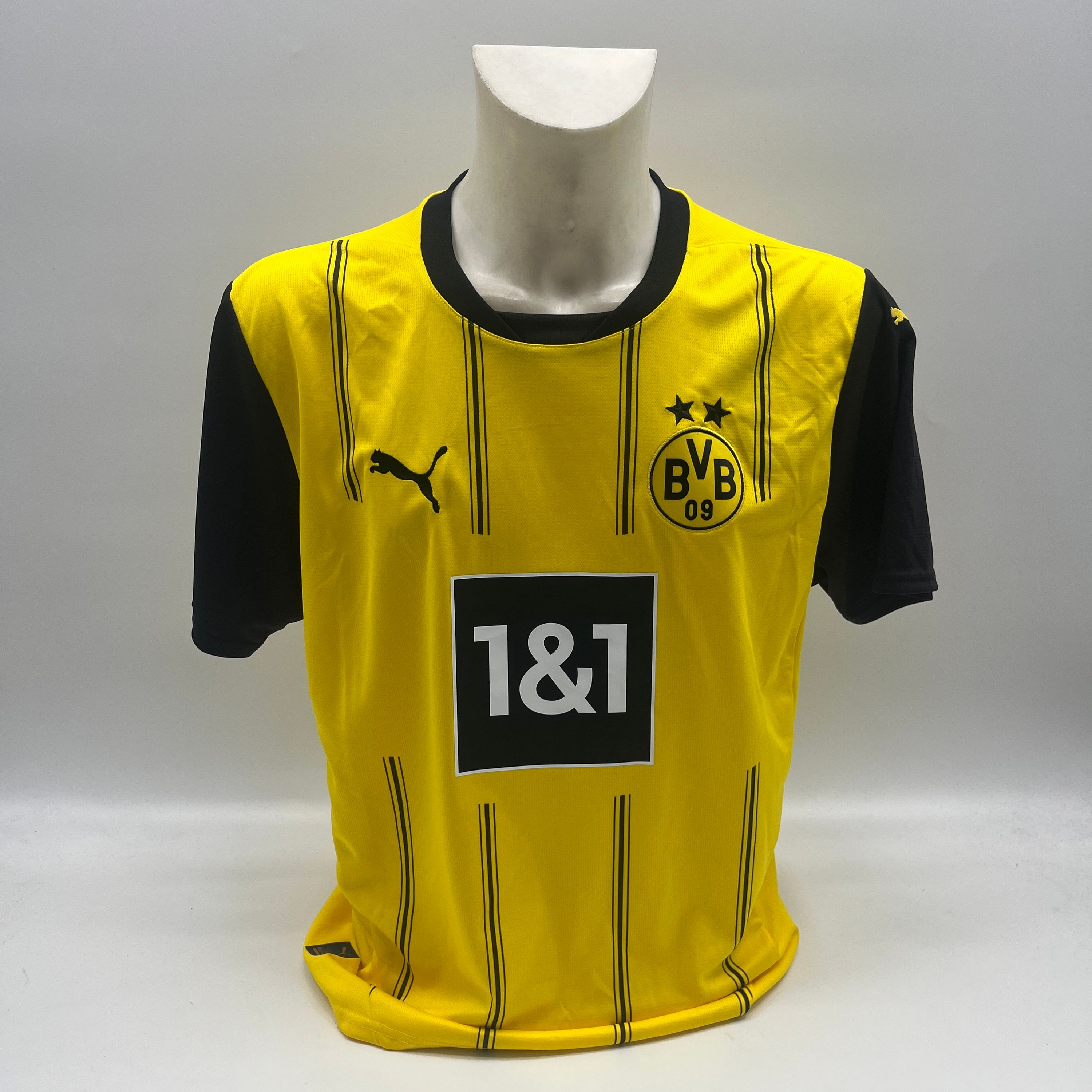 Borussia Dortmund Trikot Carney Chukwuemeka signiert BVB Puma L