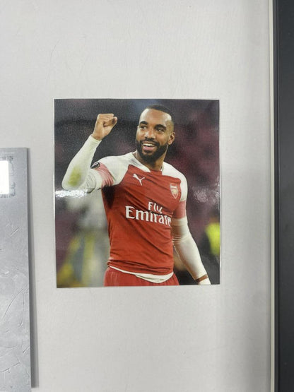 Kapitänsbinde Alexander Lacazette signiert im Rahmen FC Arsenal Autogramm COA