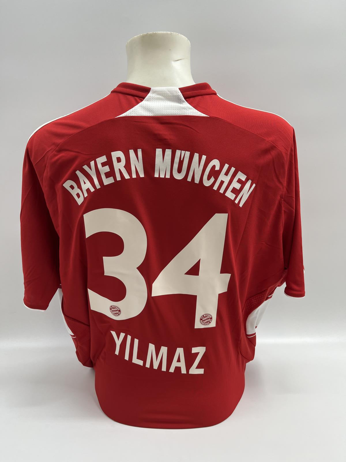 Bayern Munich jersey Deniz Yilmaz signed Adidas FCB autograph COA XL