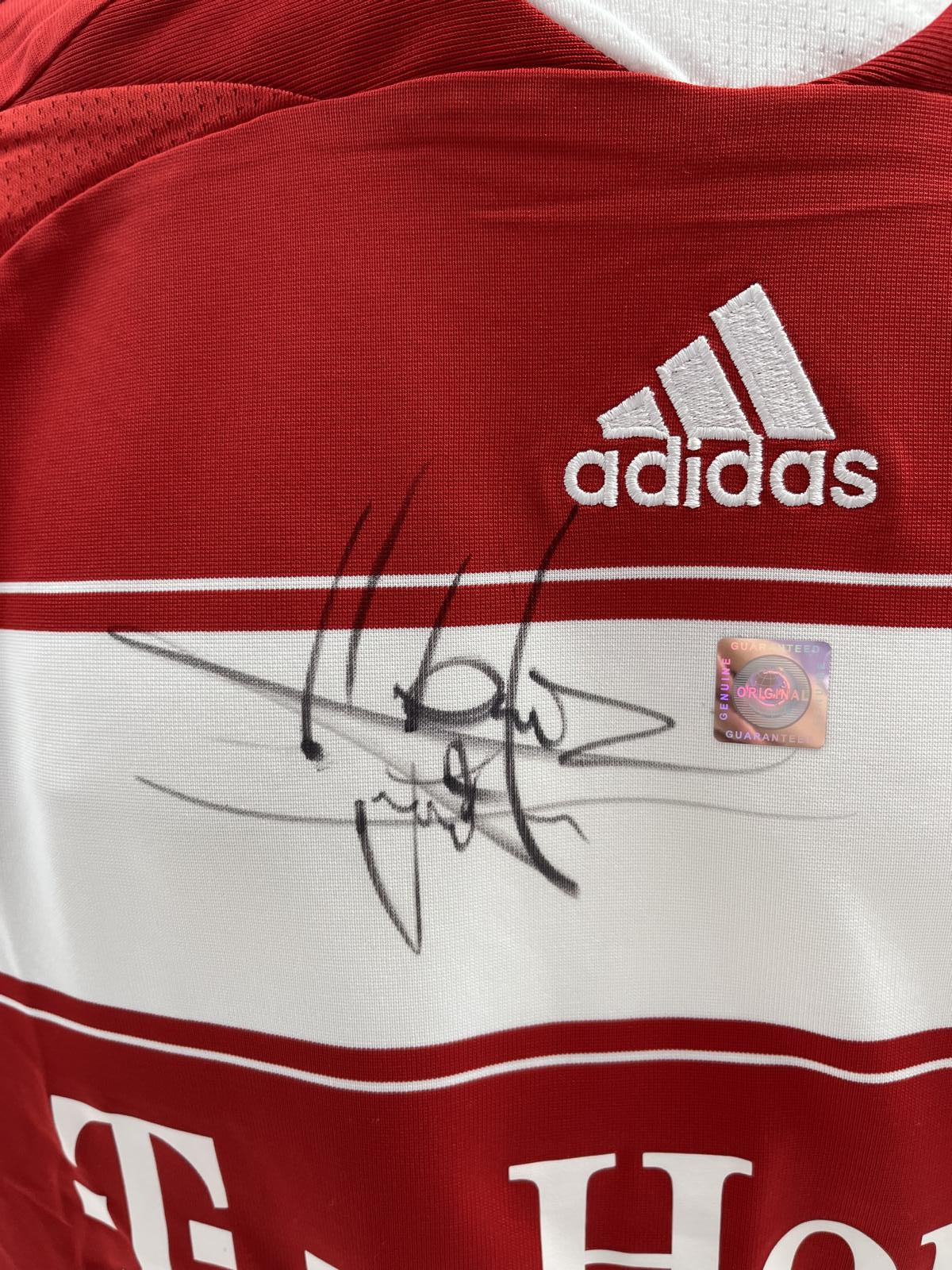 Bayern Munich jersey Deniz Yilmaz signed Adidas FCB autograph COA XL