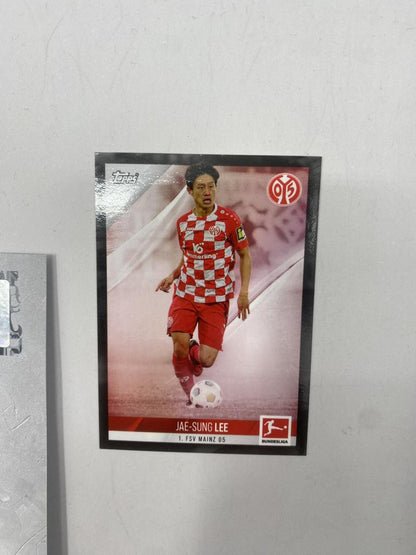 Kapitänsbinde Jae-Jung Lee signiert im Rahmen Mainz 05 Autogramm Fußball COA