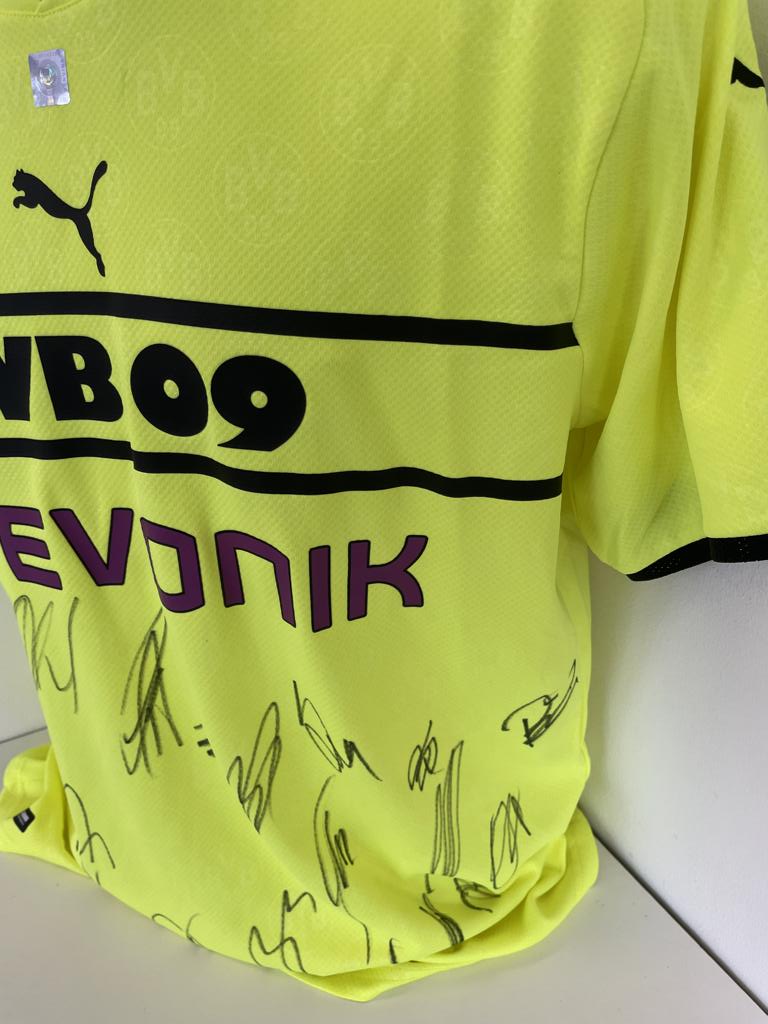 BVB Trikot 2021/2022 Teamsigniert Borussia Dortmund COA Neu Puma XL