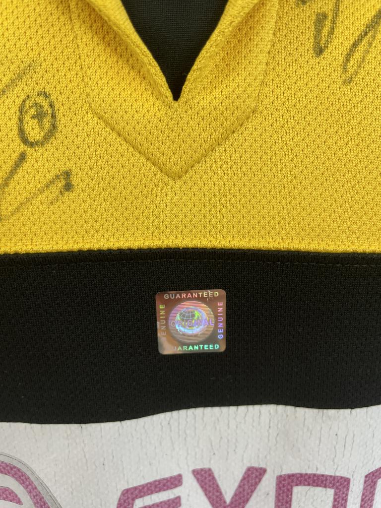 BVB Trikot 2007/2008 Teamsigniert Borussia Dortmund COA Neu Nike S