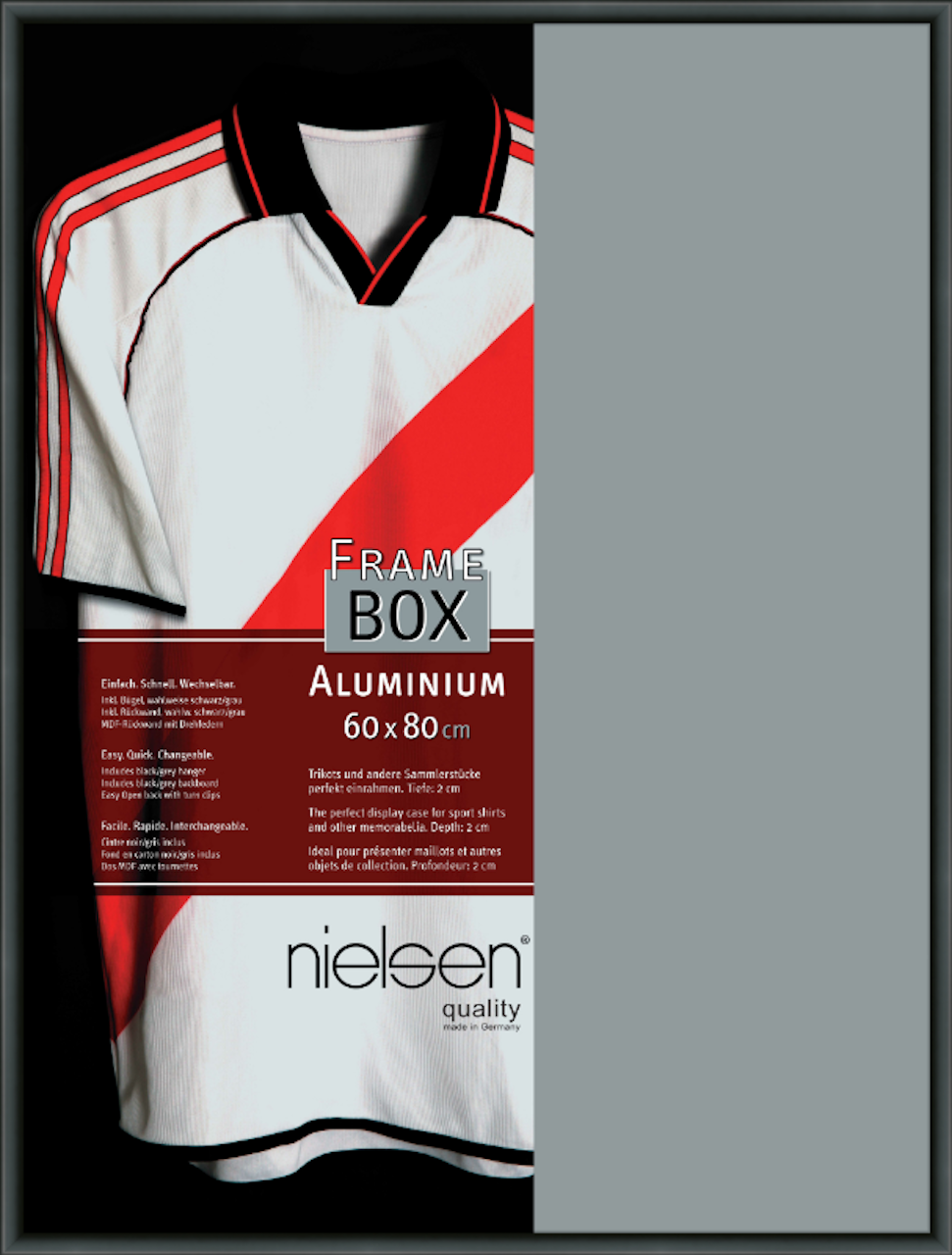 Aluminium Nielsen Trikotrahmen 60cm x 80cm