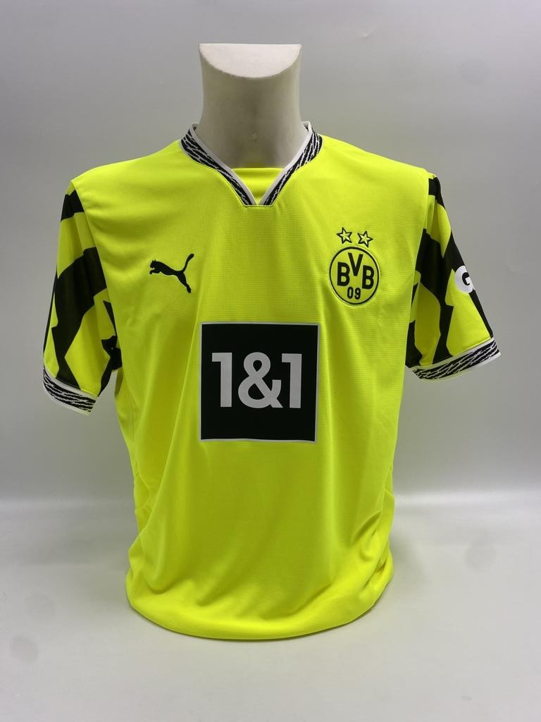 Borussia Dortmund Trikot Andreas Möller signiert Puma COA  Autogramm L