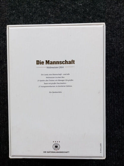 Limited, Limitierte Edition DFB Autogrammkartenbox RAR!!, Gold, Leerbox, Sammeln