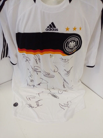 Germany jersey em 2008 team signed euro autograph football dfb adidas xxl