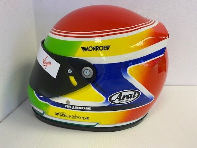 Naoki Yamamoto Formel 1 Helm mit Original Unterschrift und Echtheitszertifikat