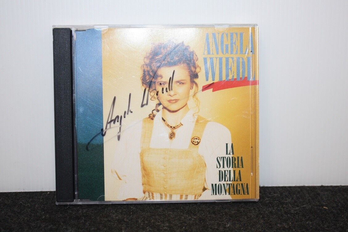 CD, Angela Wiedl signiert, La Storia Della Montagna, Musik, Schlager, Deutsch