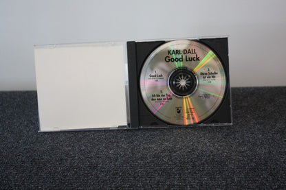CD, Karl Dall signiert, GOOD LUCK, Musik, Autogramm, Singen, Song, Fernsehen