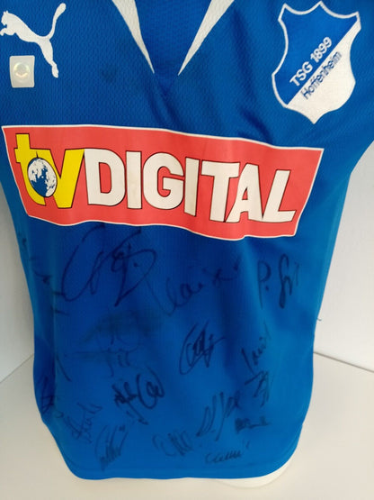 1899 Hoffenheim jersey 2009/2010 team signed autograph football, Bundesliga 164