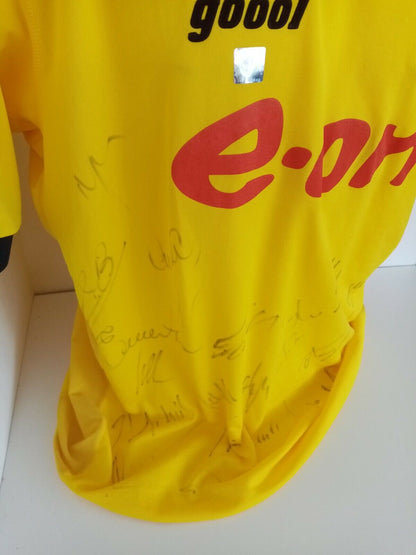 BVB jersey 03/04 team signed Borussia Dortmund Autogram Signature GOOOL XL